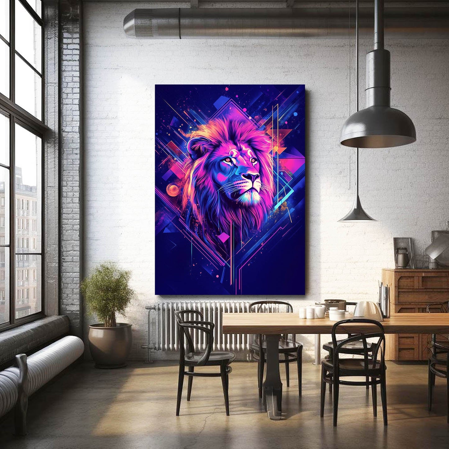 Lion Decor Wall Art