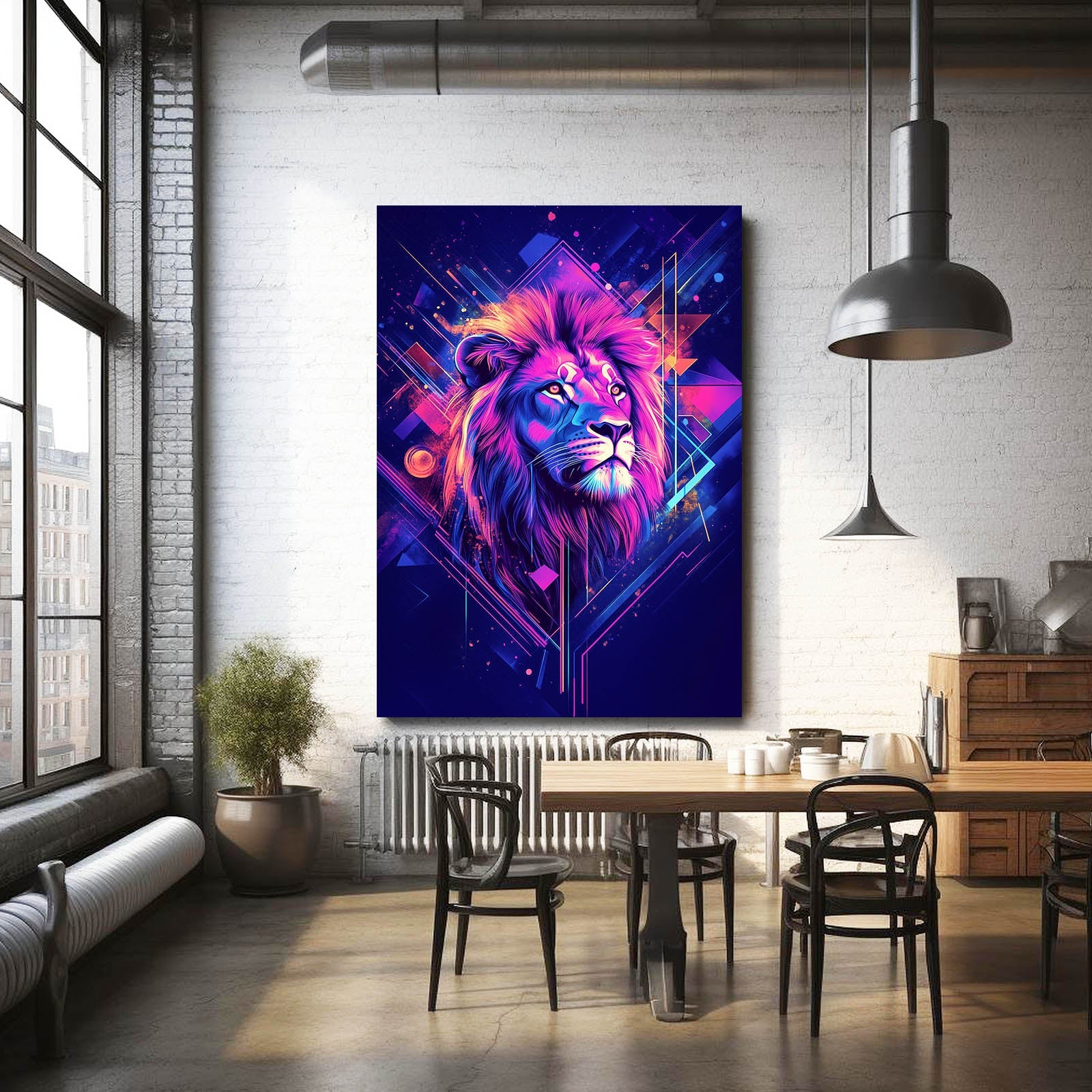 Lion Decor Wall Art