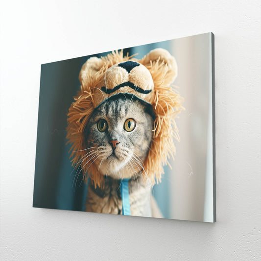 Lion Disguise Cat Art