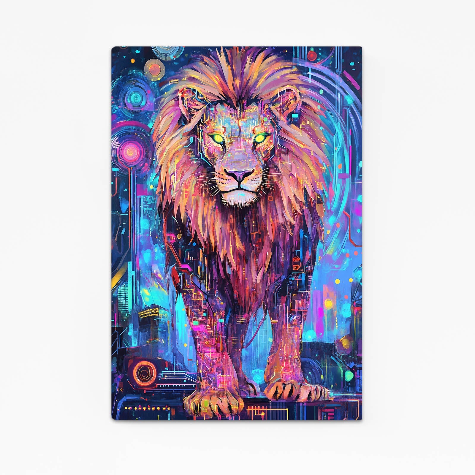Lion Dot Art