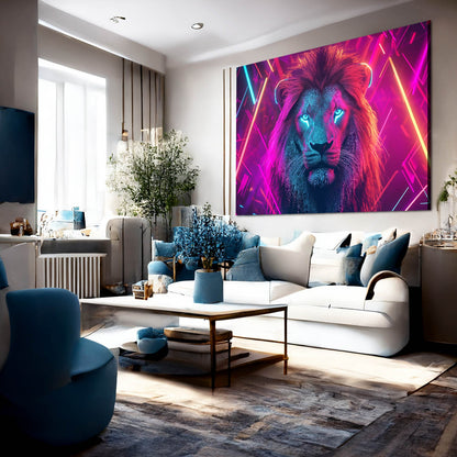 Lion Electric Aura Wall Art