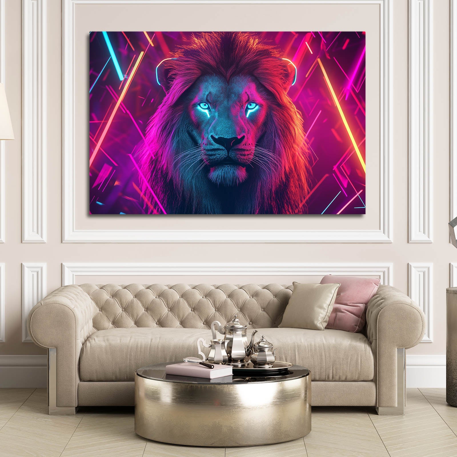 Lion Electric Aura Wall Art