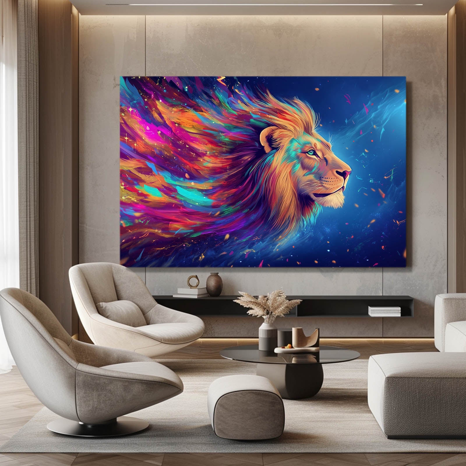Lion Essence Wall Decor