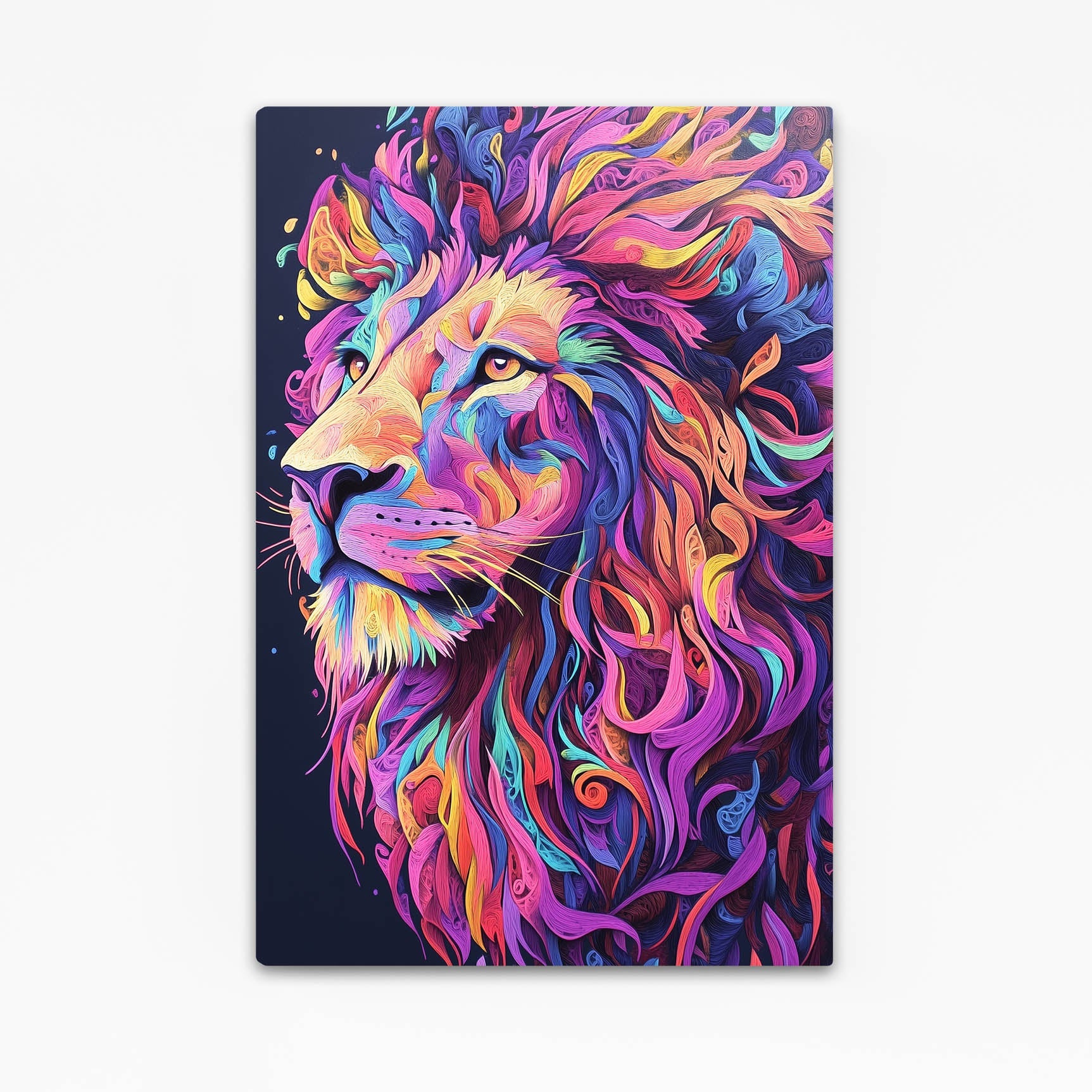 Lion Face Print