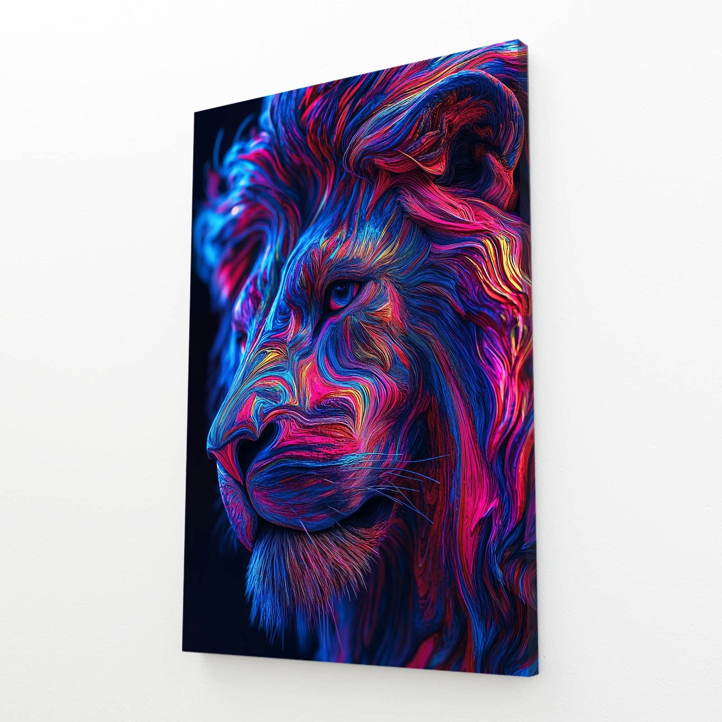 Lion Face Vector Art