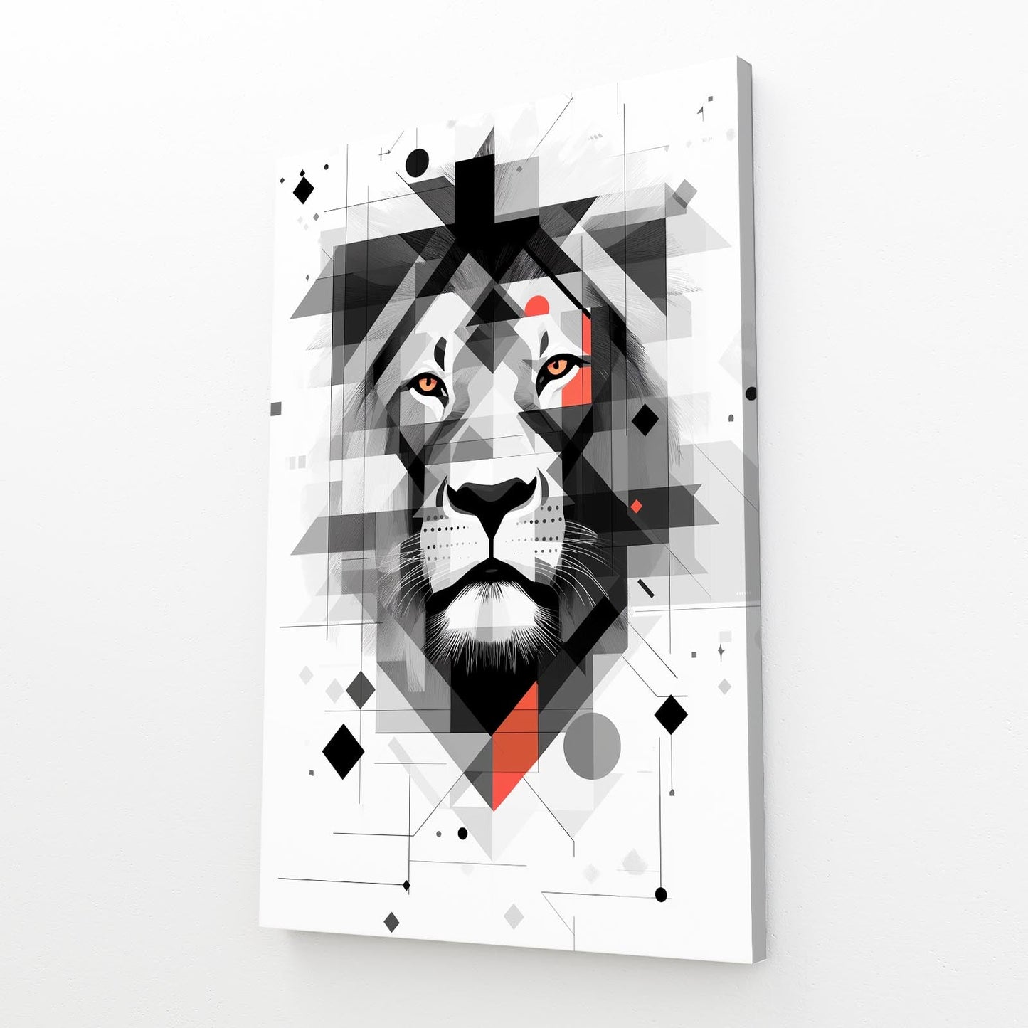 Lion Face Wall Art