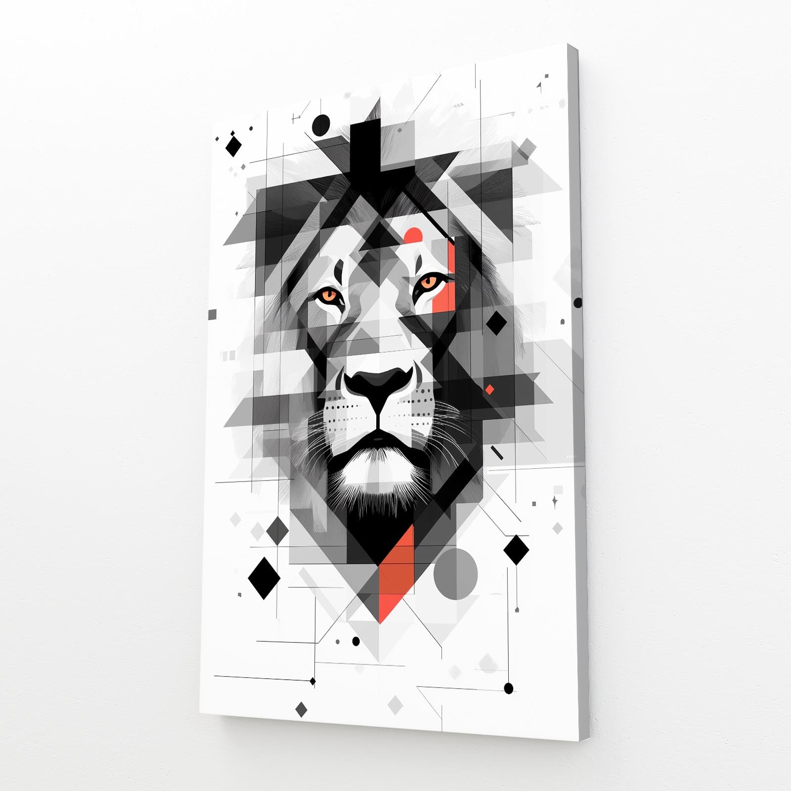 Lion Face Wall Art