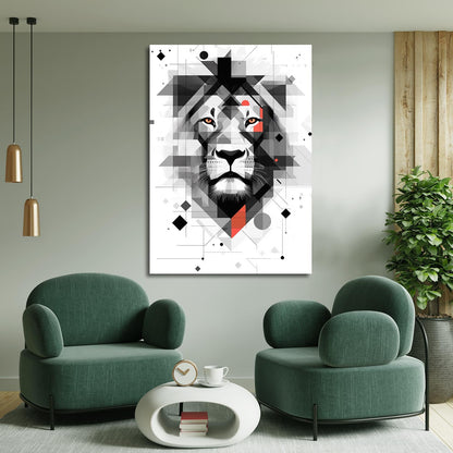 Lion Face Wall Art