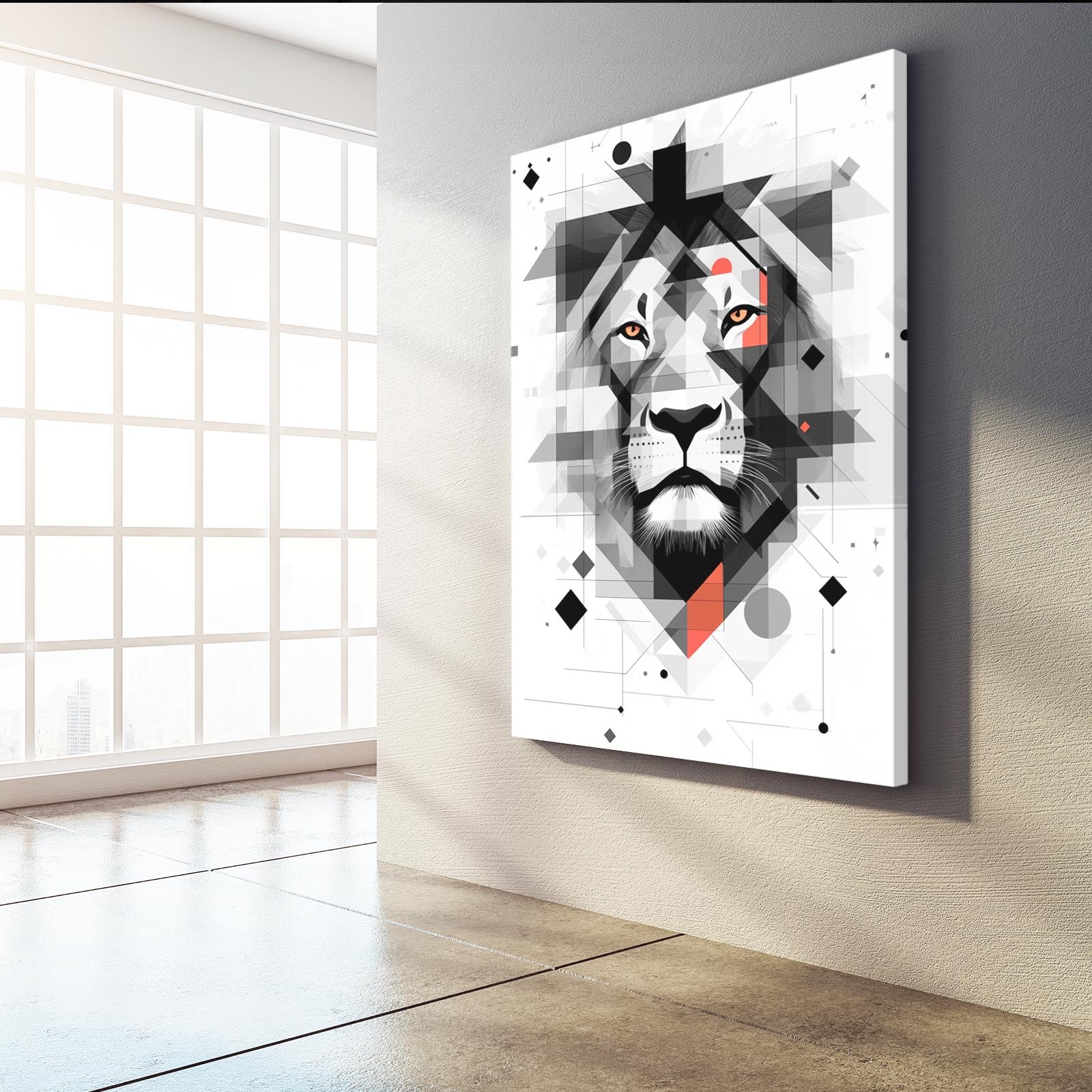 Lion Face Wall Art