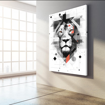 Lion Face Wall Art