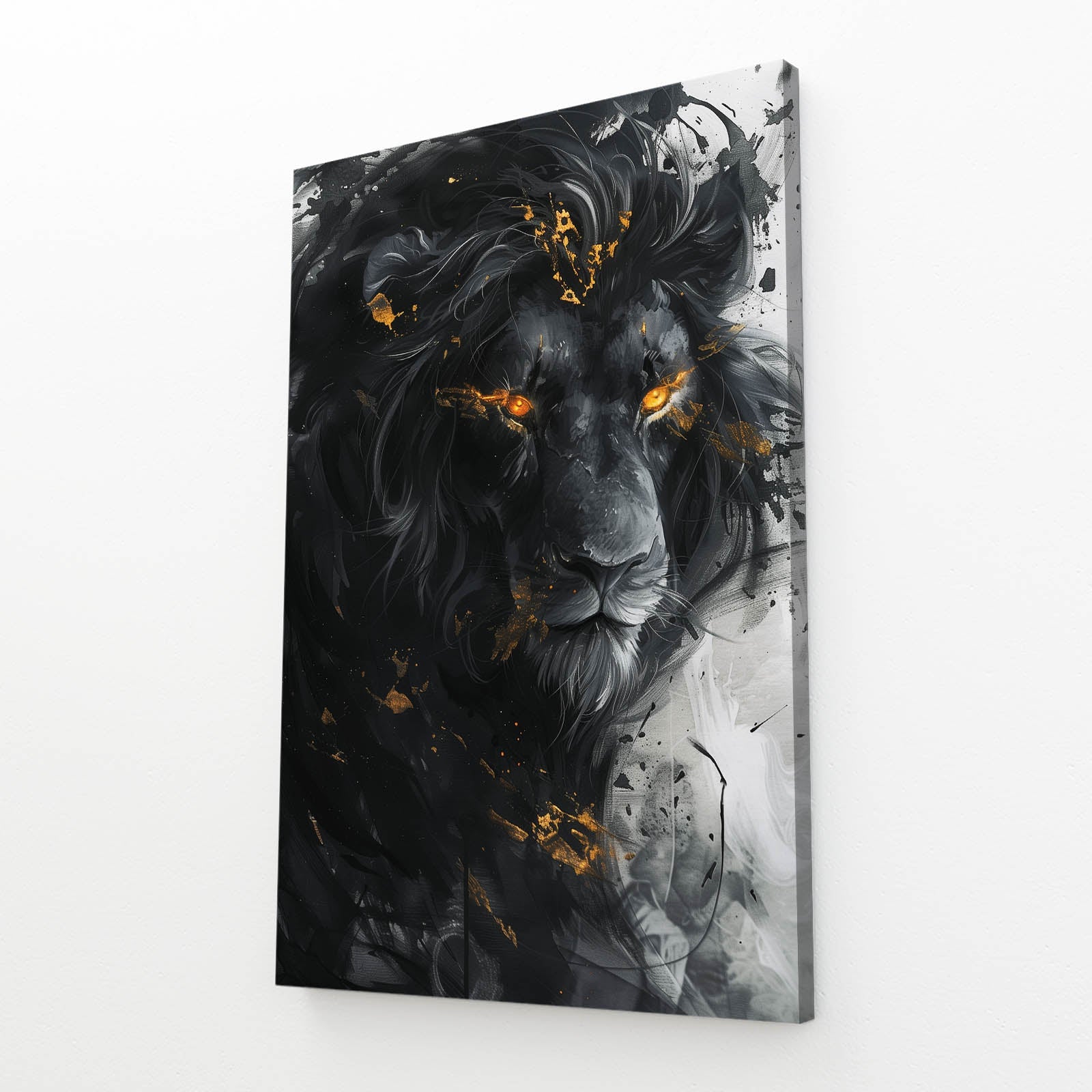 Lion Fierce Art
