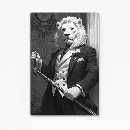 Lion Gentleman Art