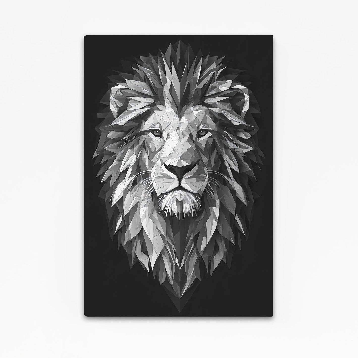Lion Geometric Art