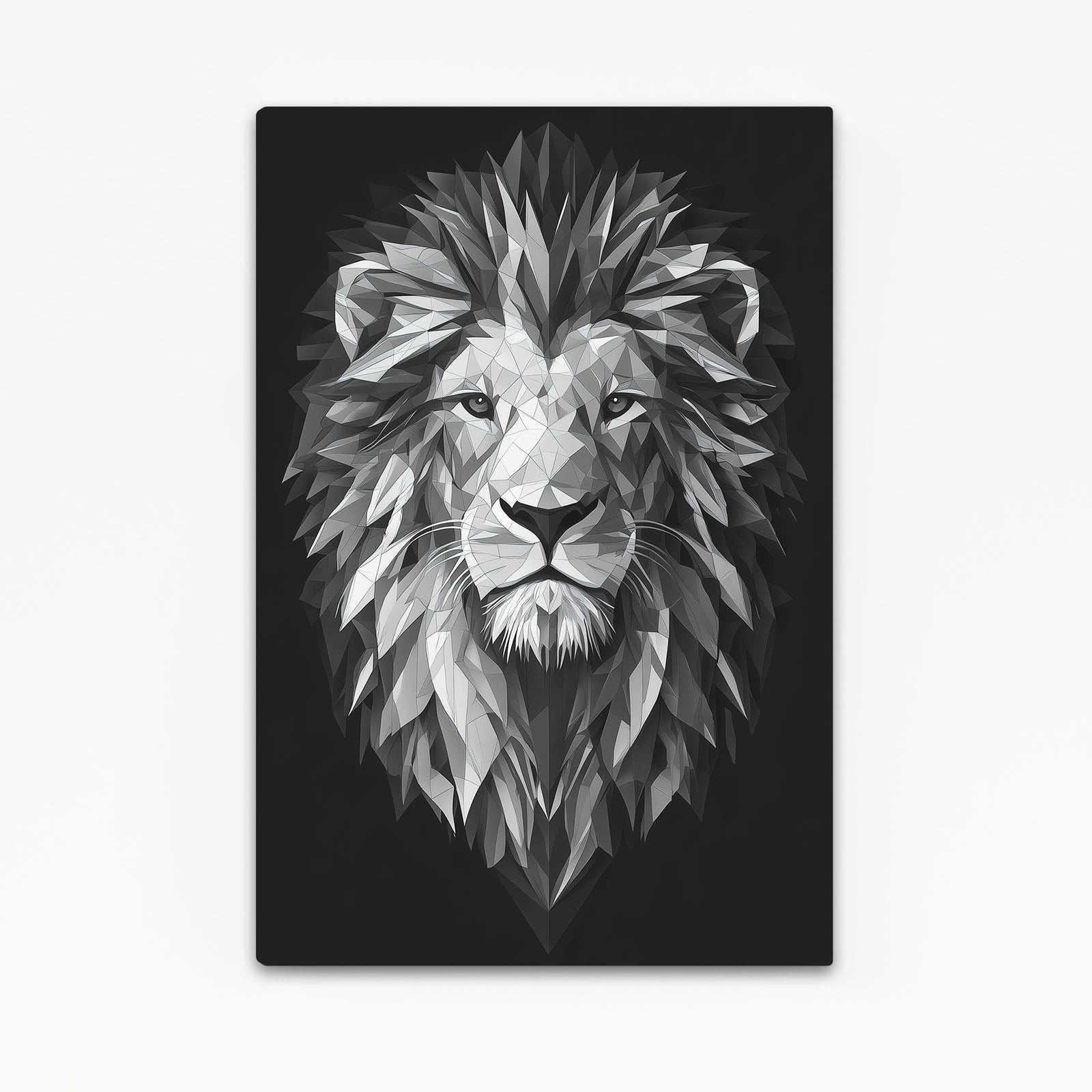 Lion Geometric Art