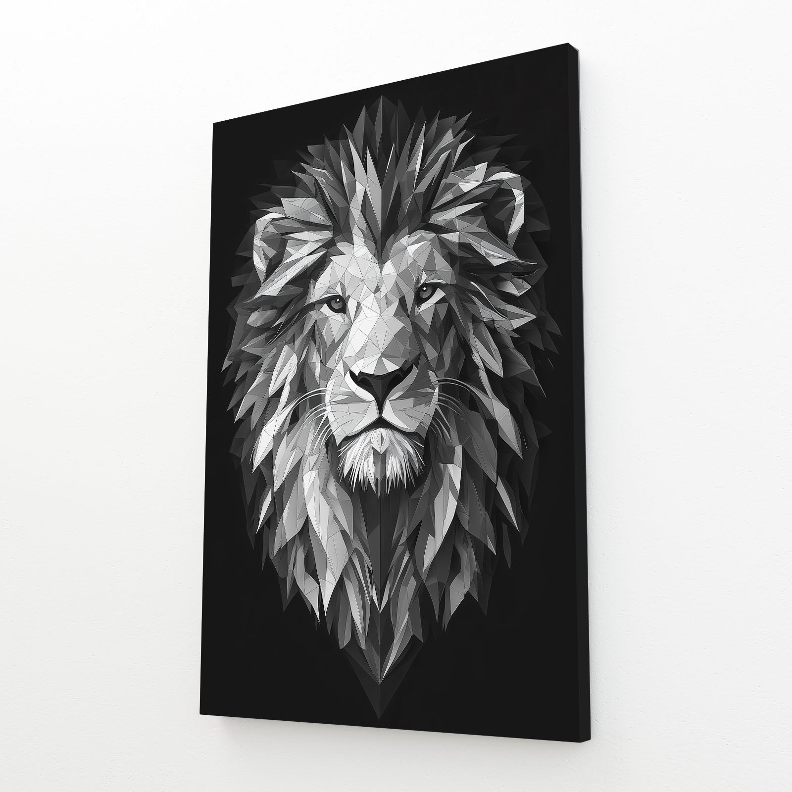 Lion Geometric Art