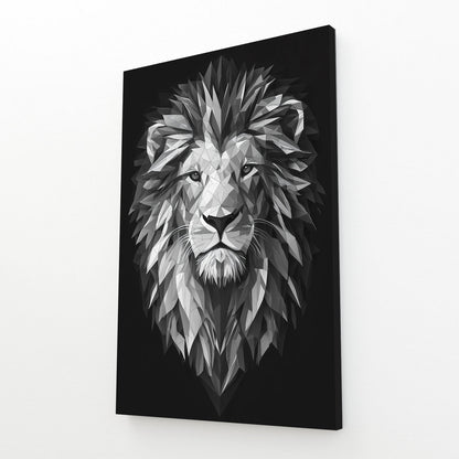 Lion Geometric Art