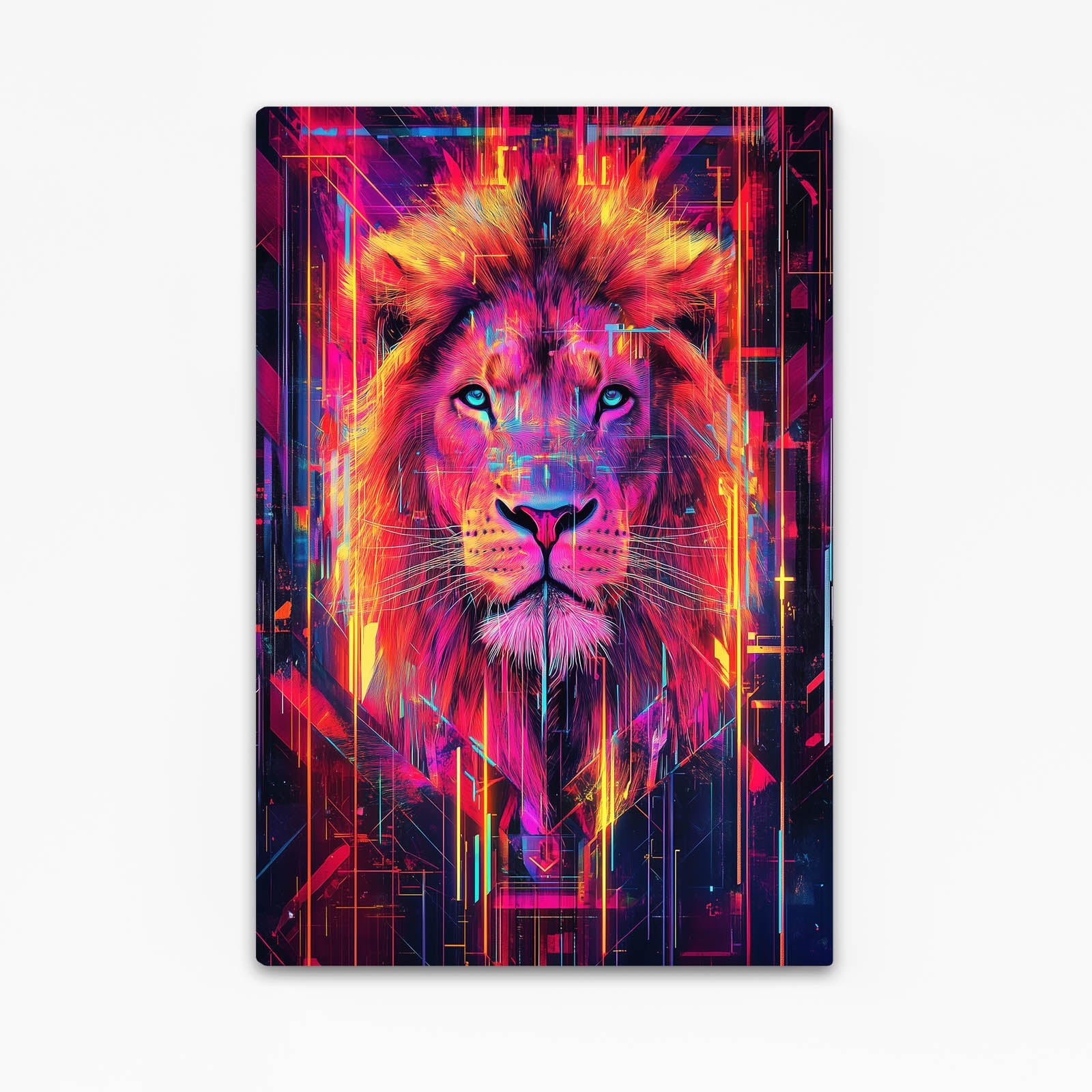 Lion Head Art