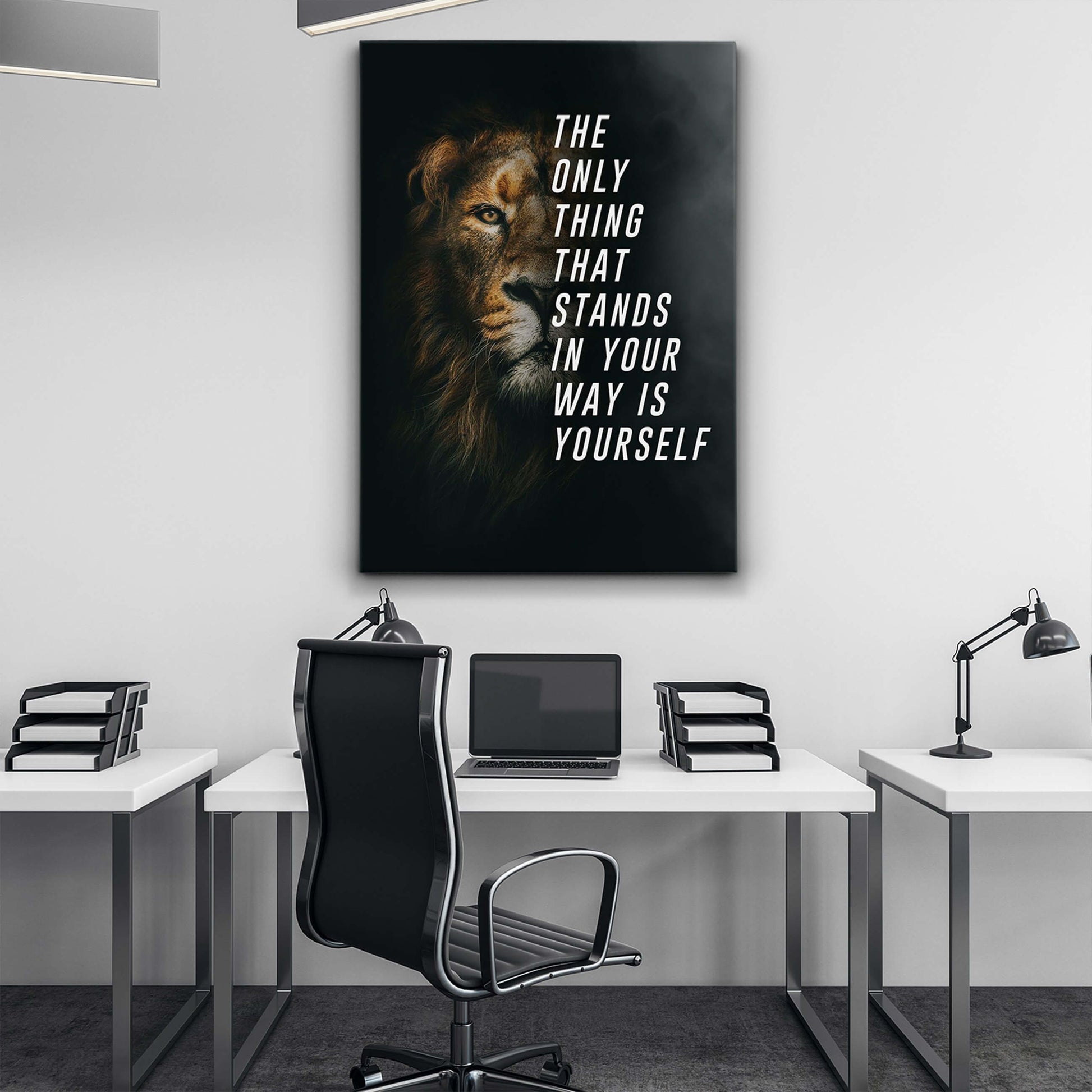 Lion Head Canvas
