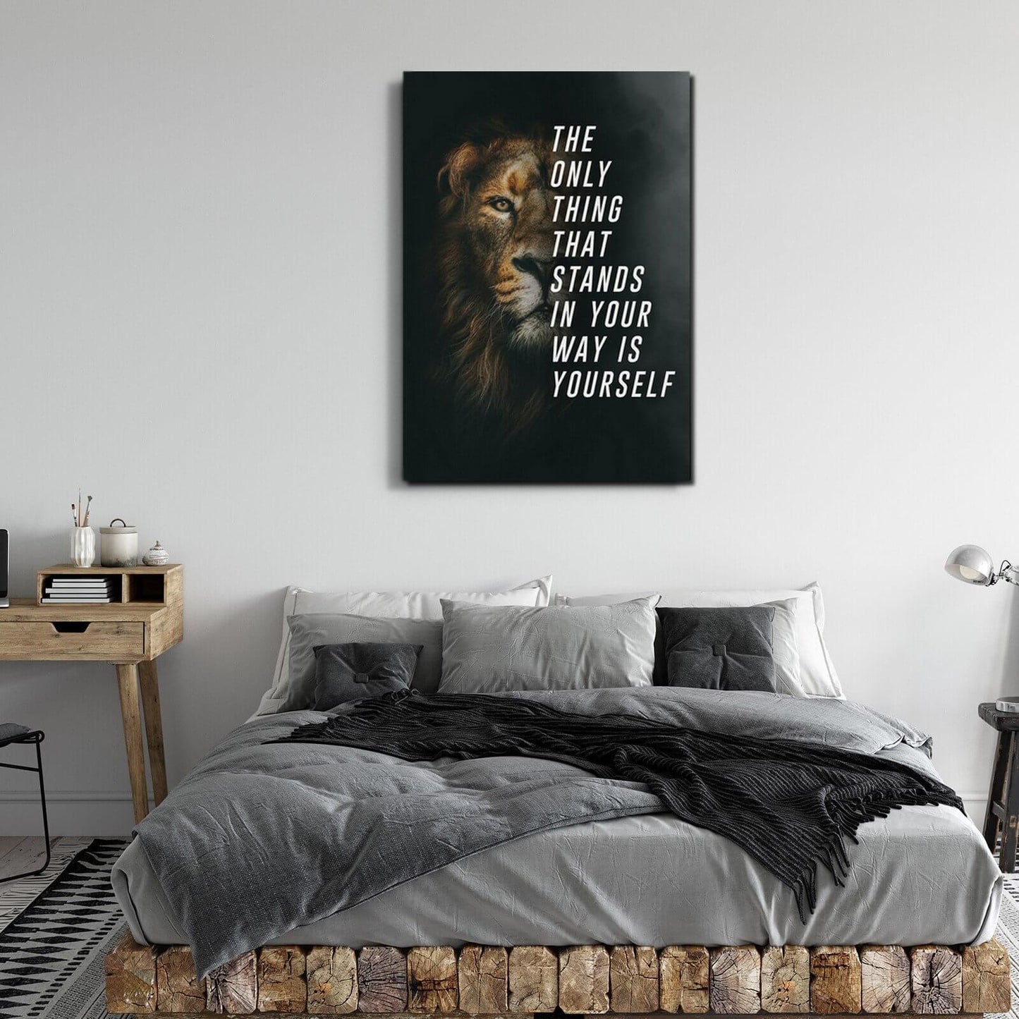 Lion Head Canvas