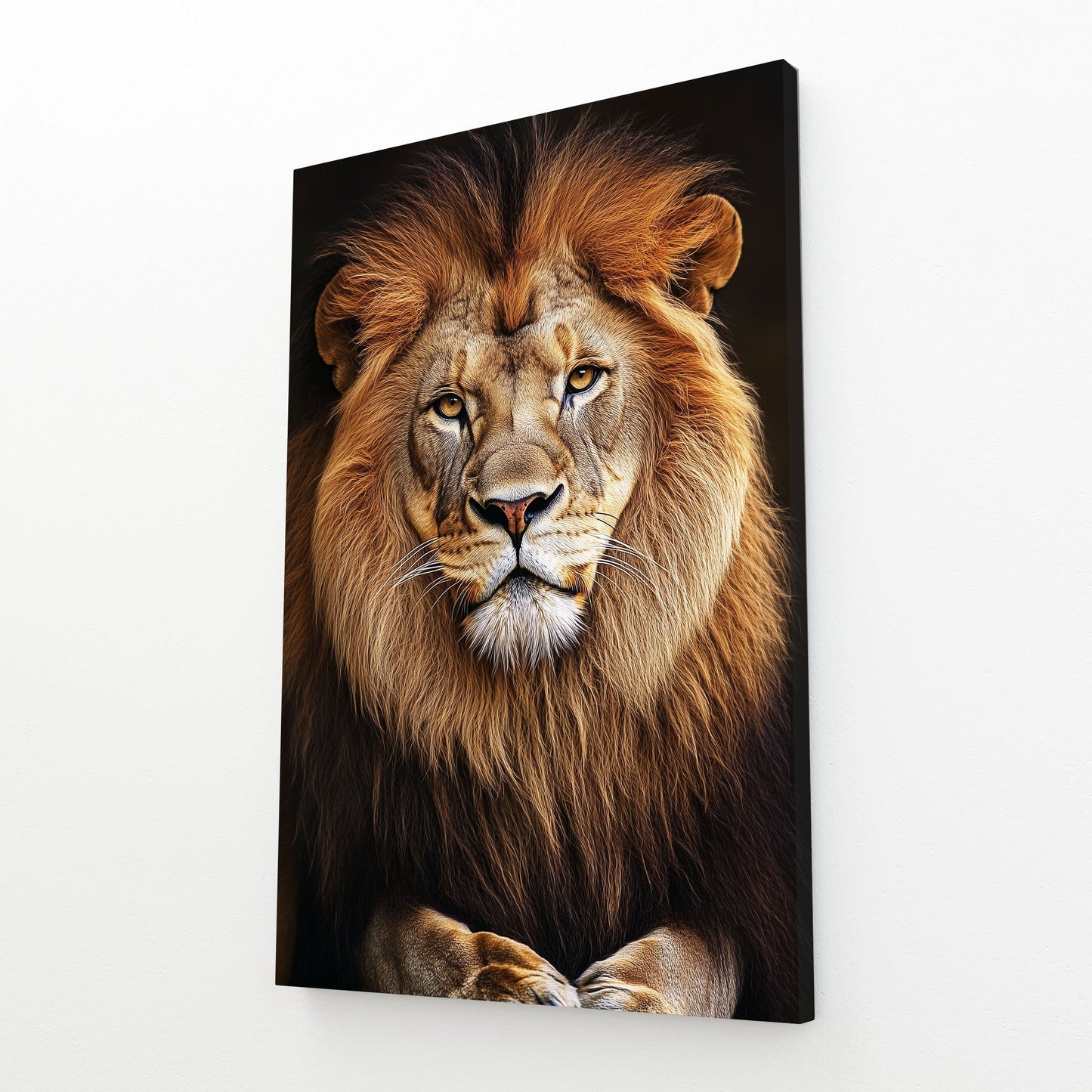 Lion Head Wall Art