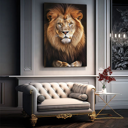 Lion Head Wall Art