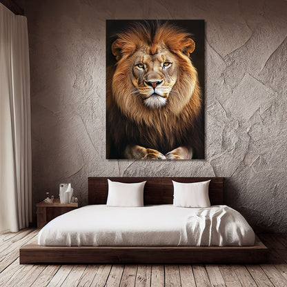 Lion Head Wall Art
