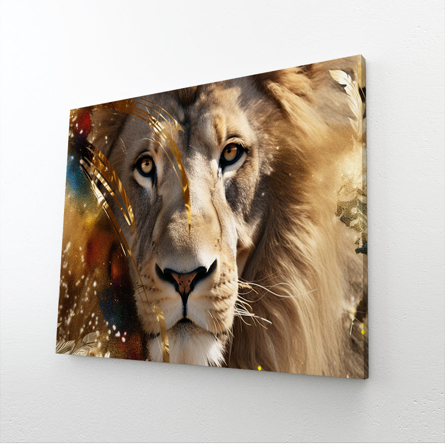 Lion Head Wall Decor