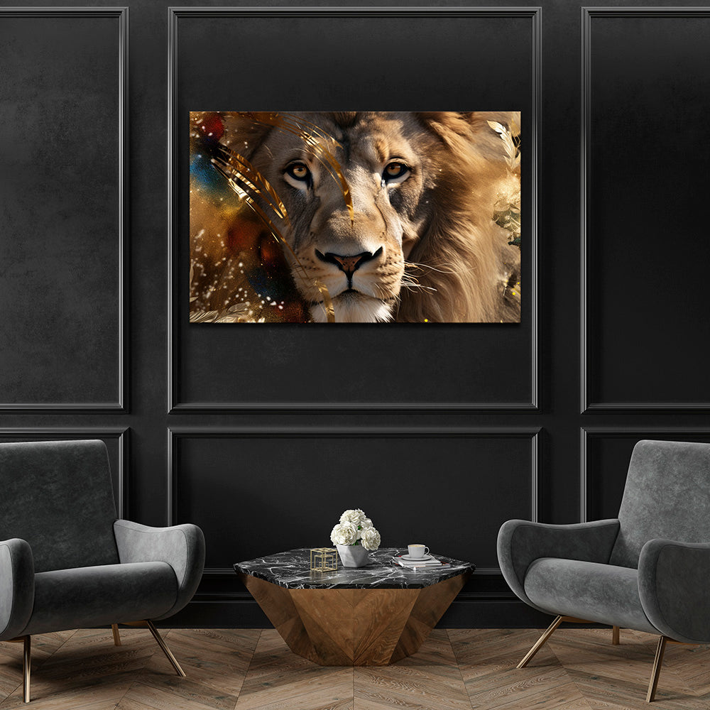 Lion Head Wall Decor