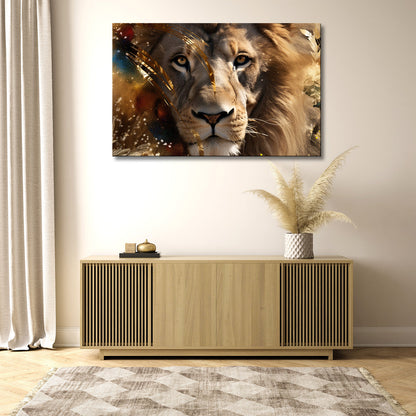 Lion Head Wall Decor