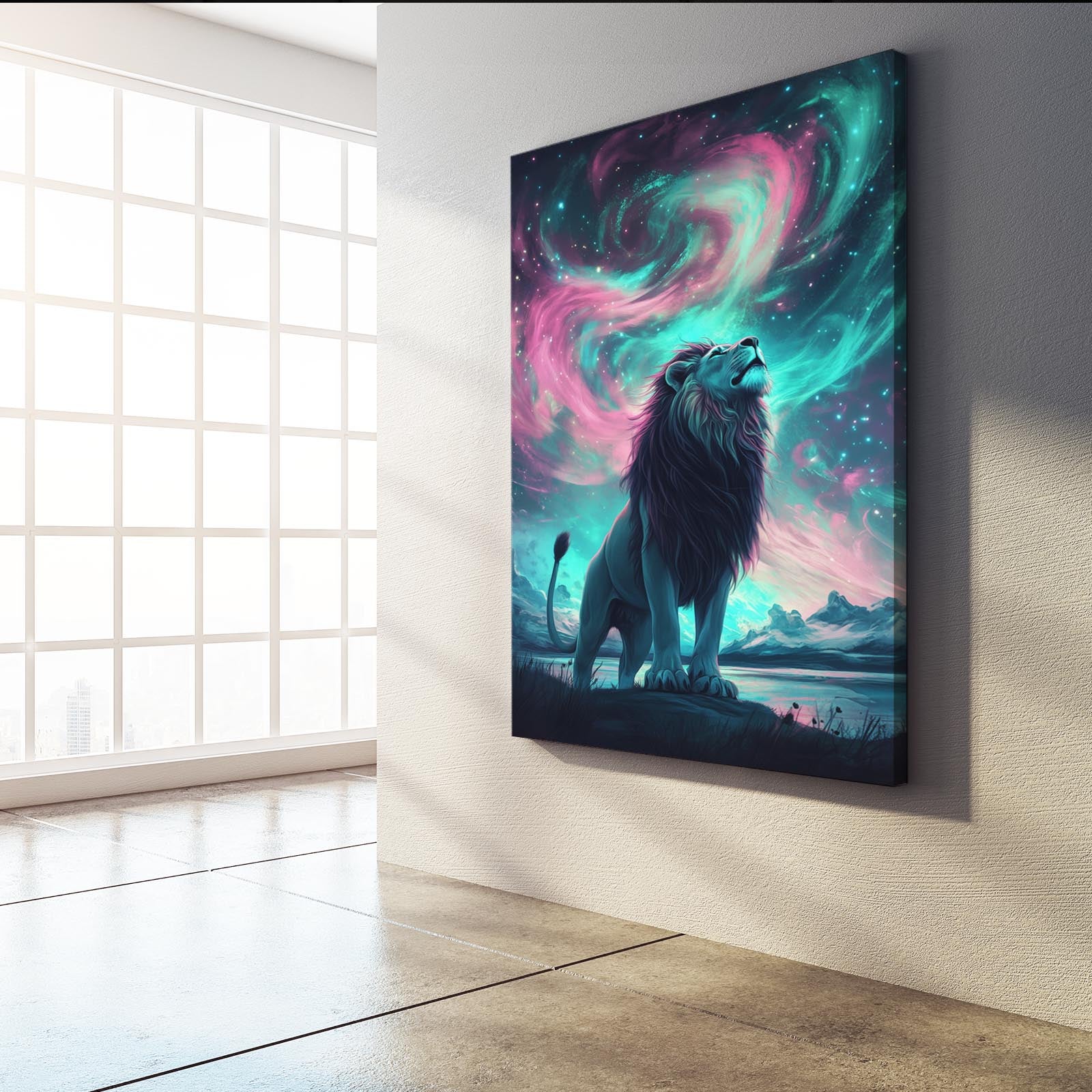Lion Illustration Art