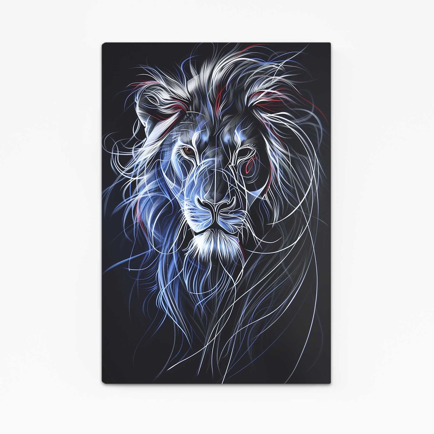 Lion Line Art Vector