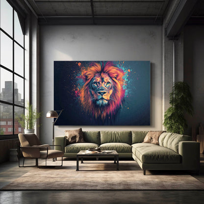 Lion Majestic Art