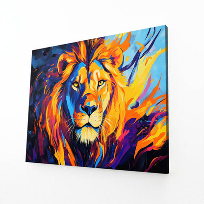 Lion Majestic Wall Art