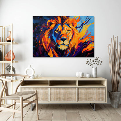 Lion Majestic Wall Art