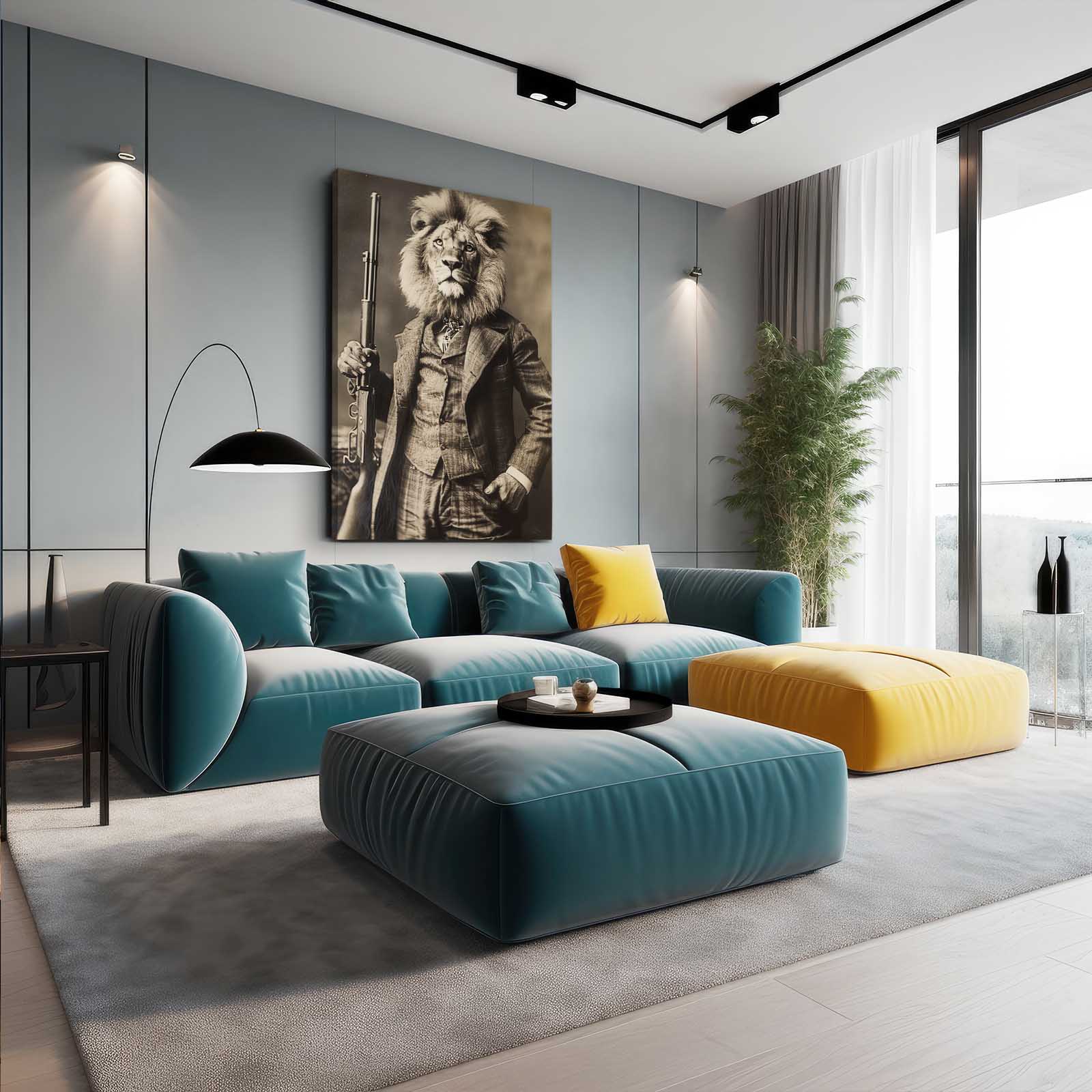 Lion Man Art