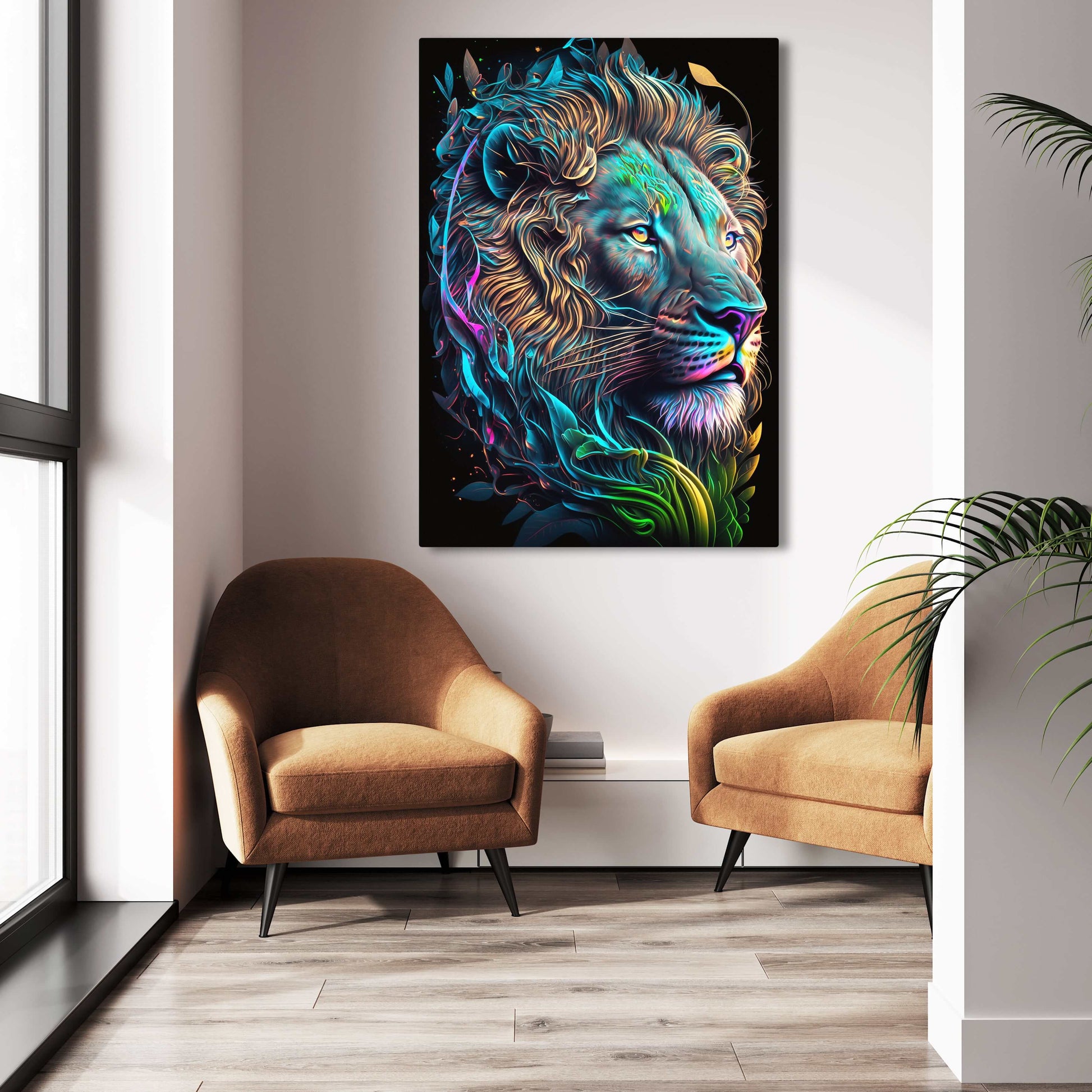 Lion Modern Art