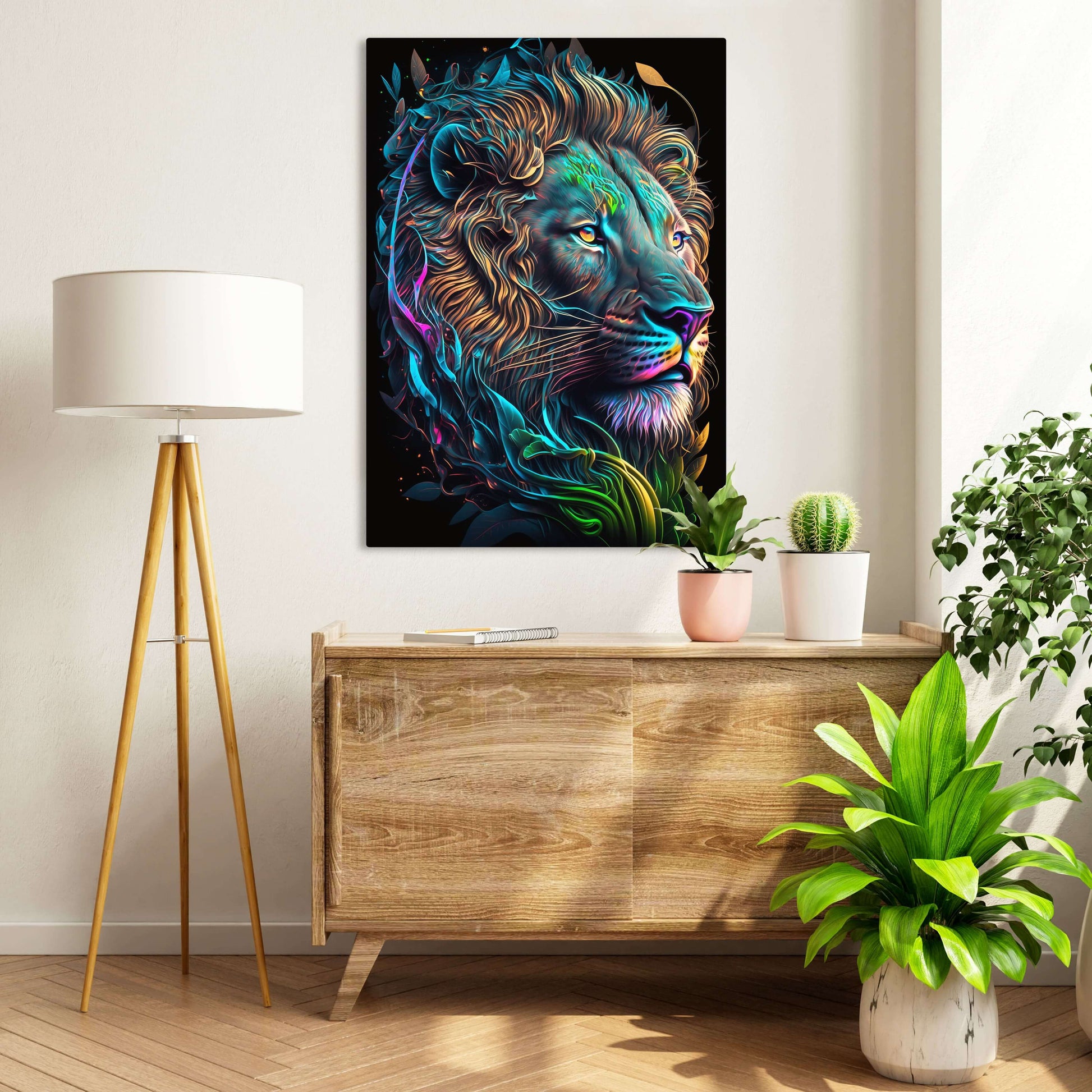 Lion Modern Art