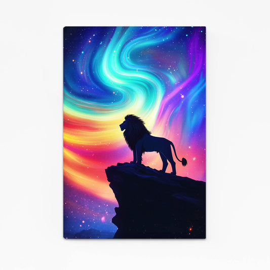 Lion Motivational Wall Art