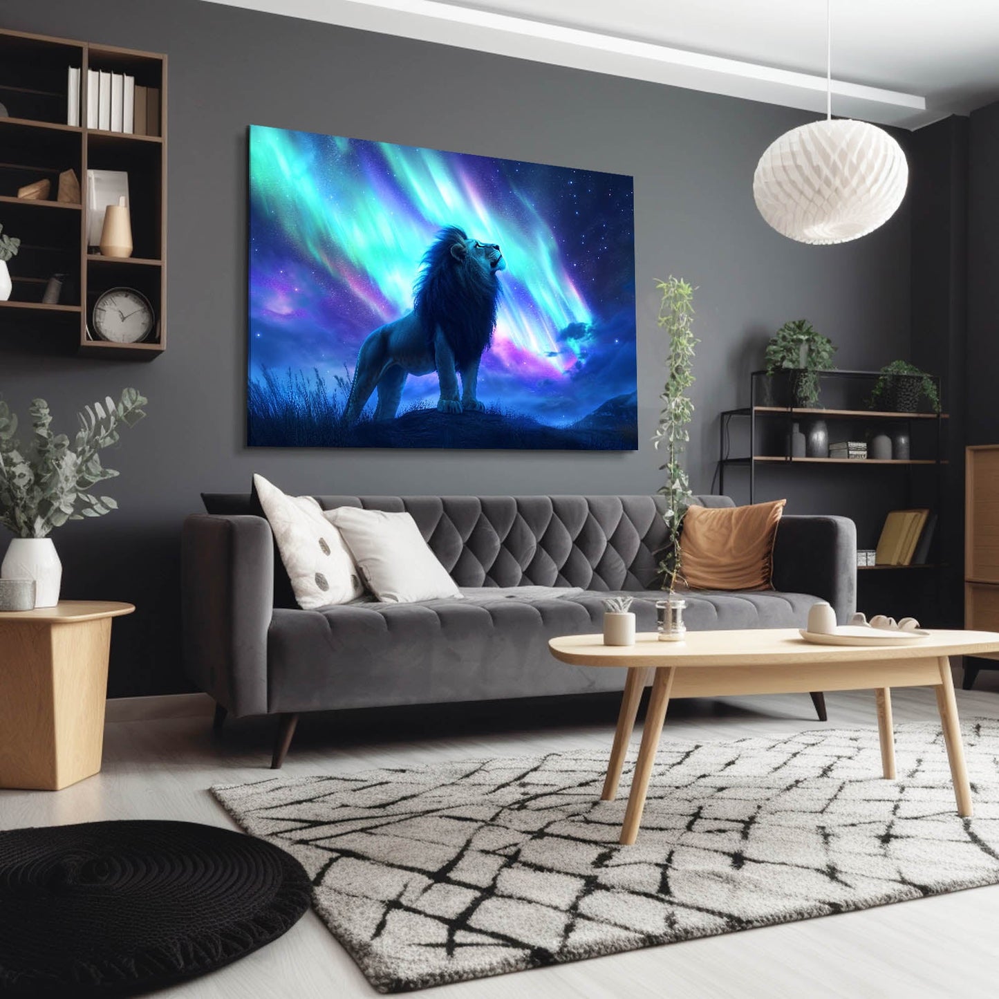 Lion Painting Canvas