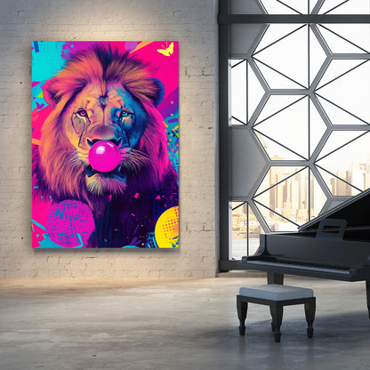 Lion Pop Art