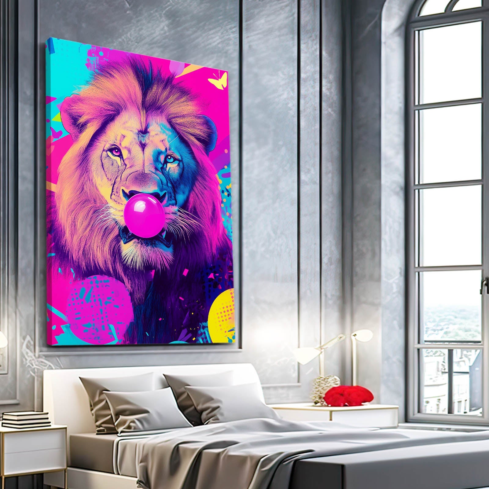 Lion Pop Art