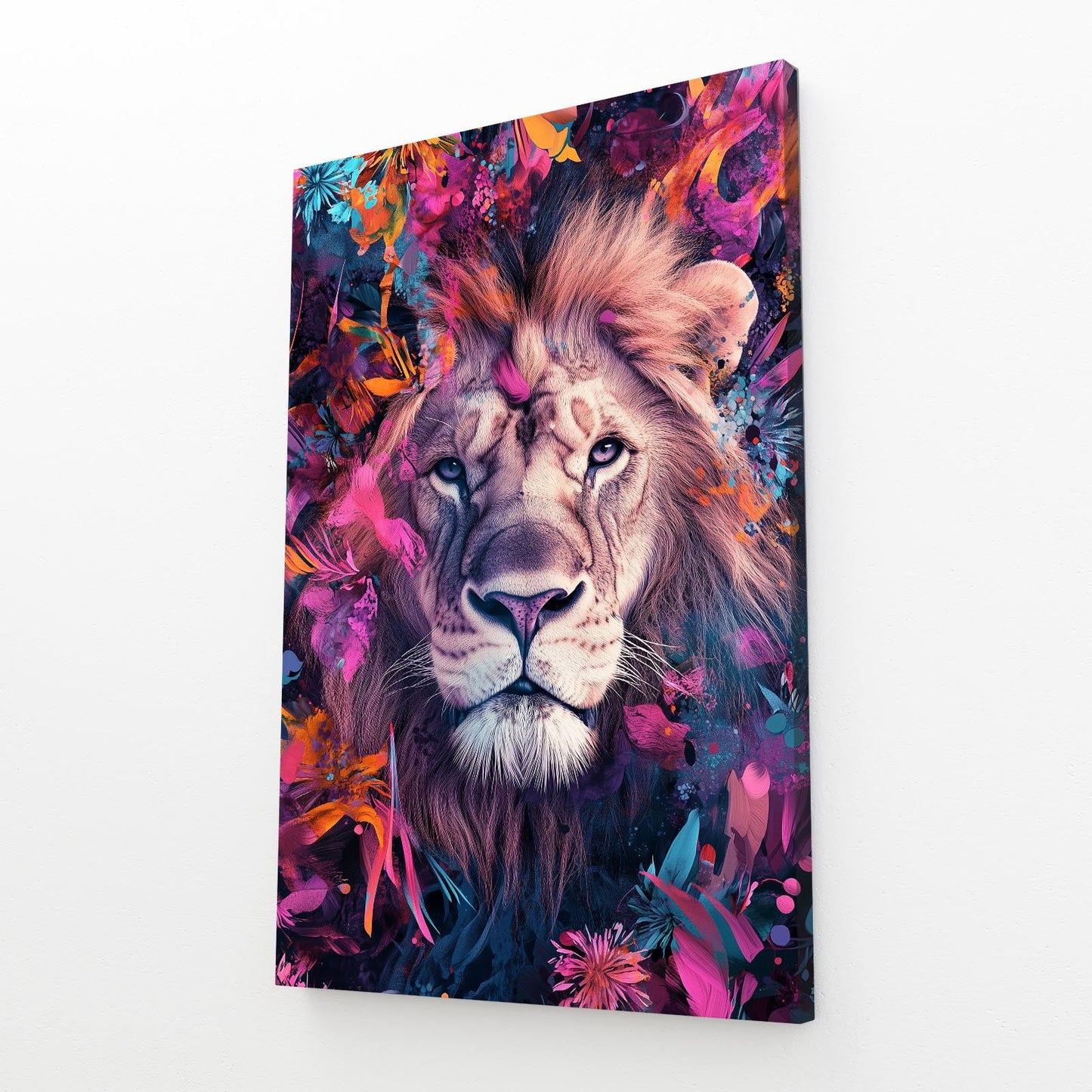 Lion Portrait Art