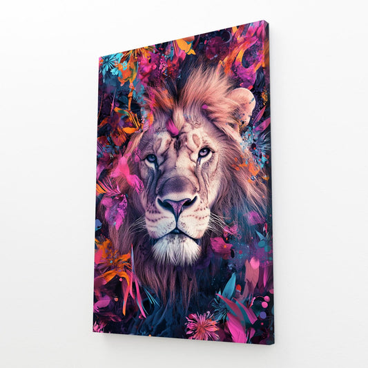 Lion Portrait Art