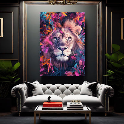 Lion Portrait Art