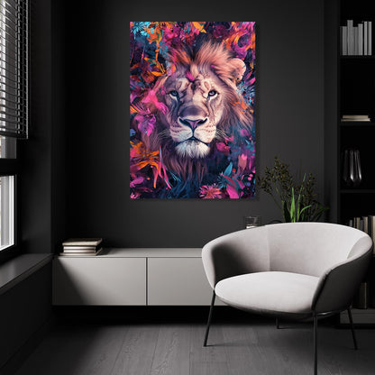 Lion Portrait Art
