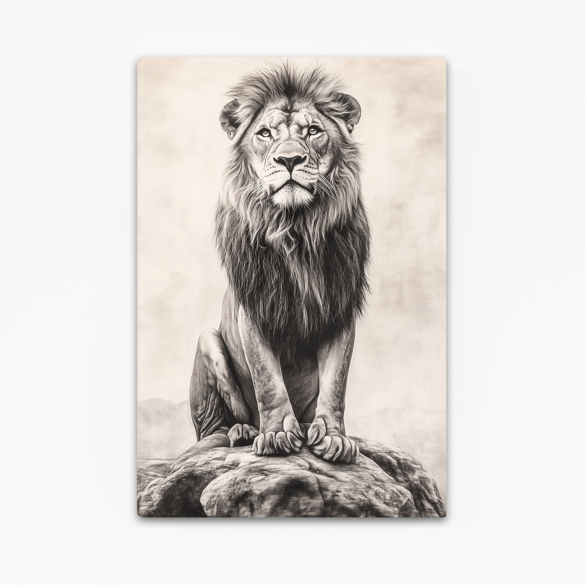Lion Portrait Canvas