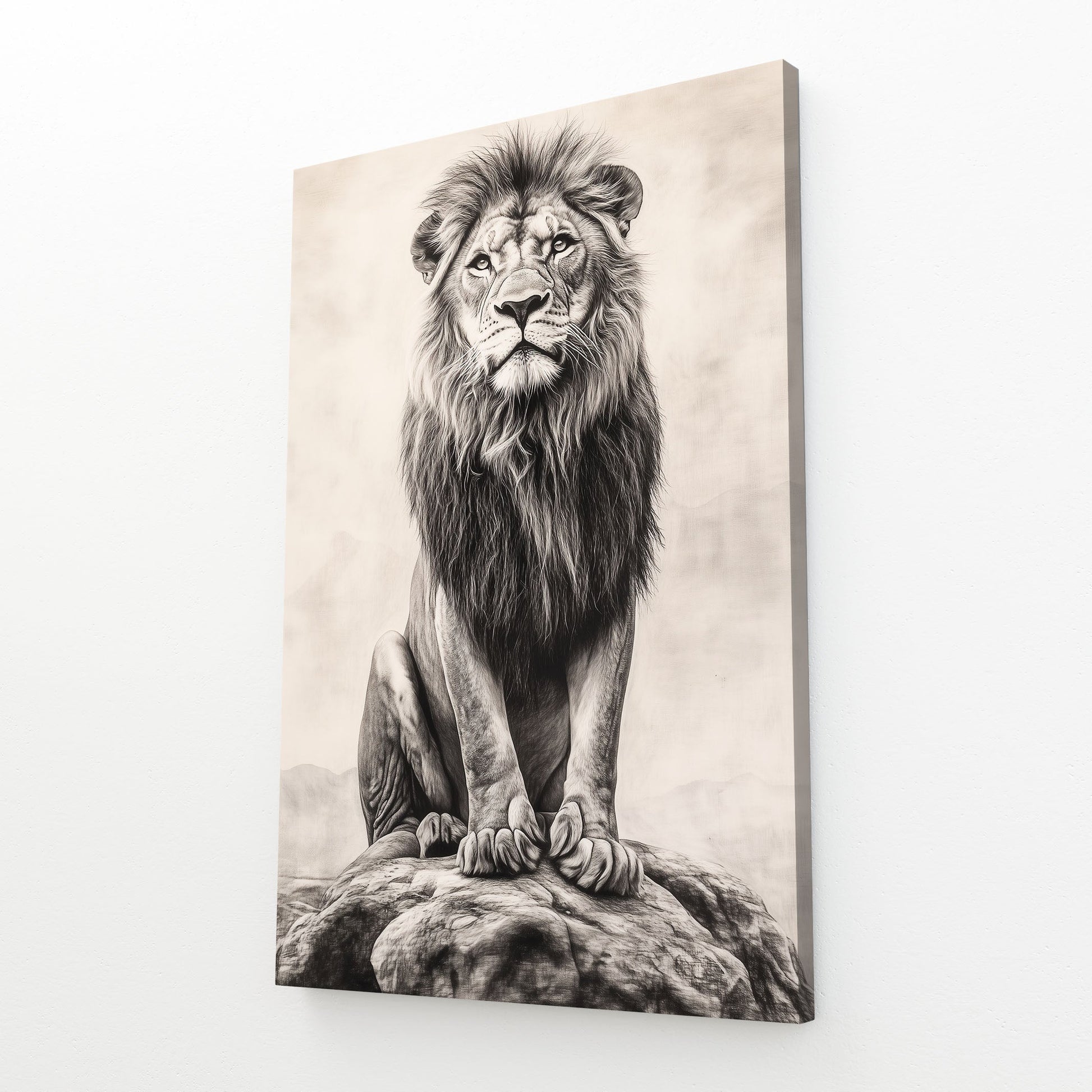 Lion Portrait Canvas