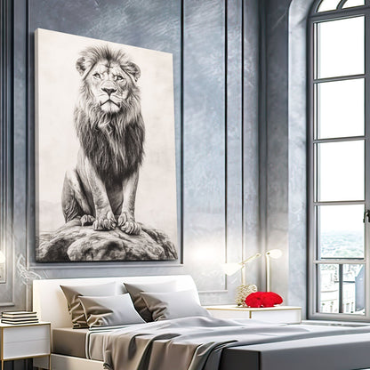 Lion Portrait Canvas
