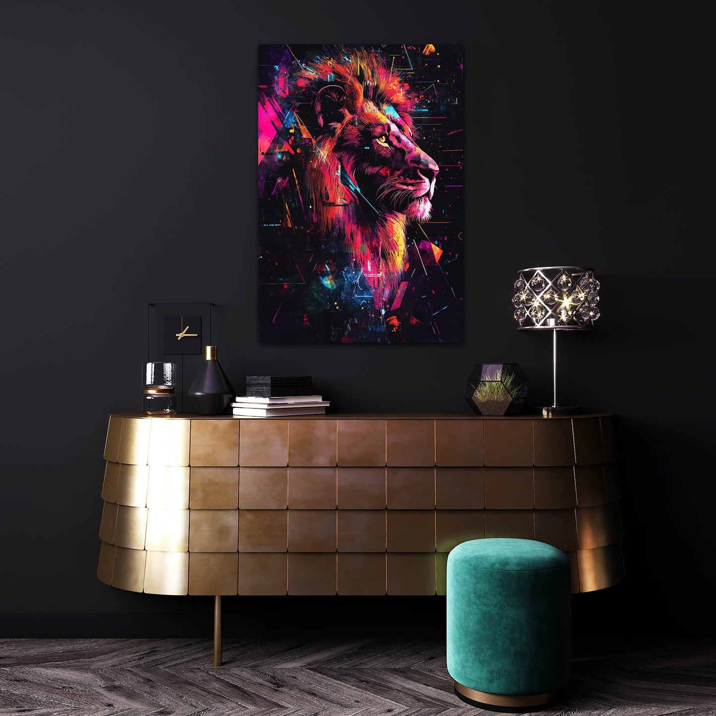 Lion Print