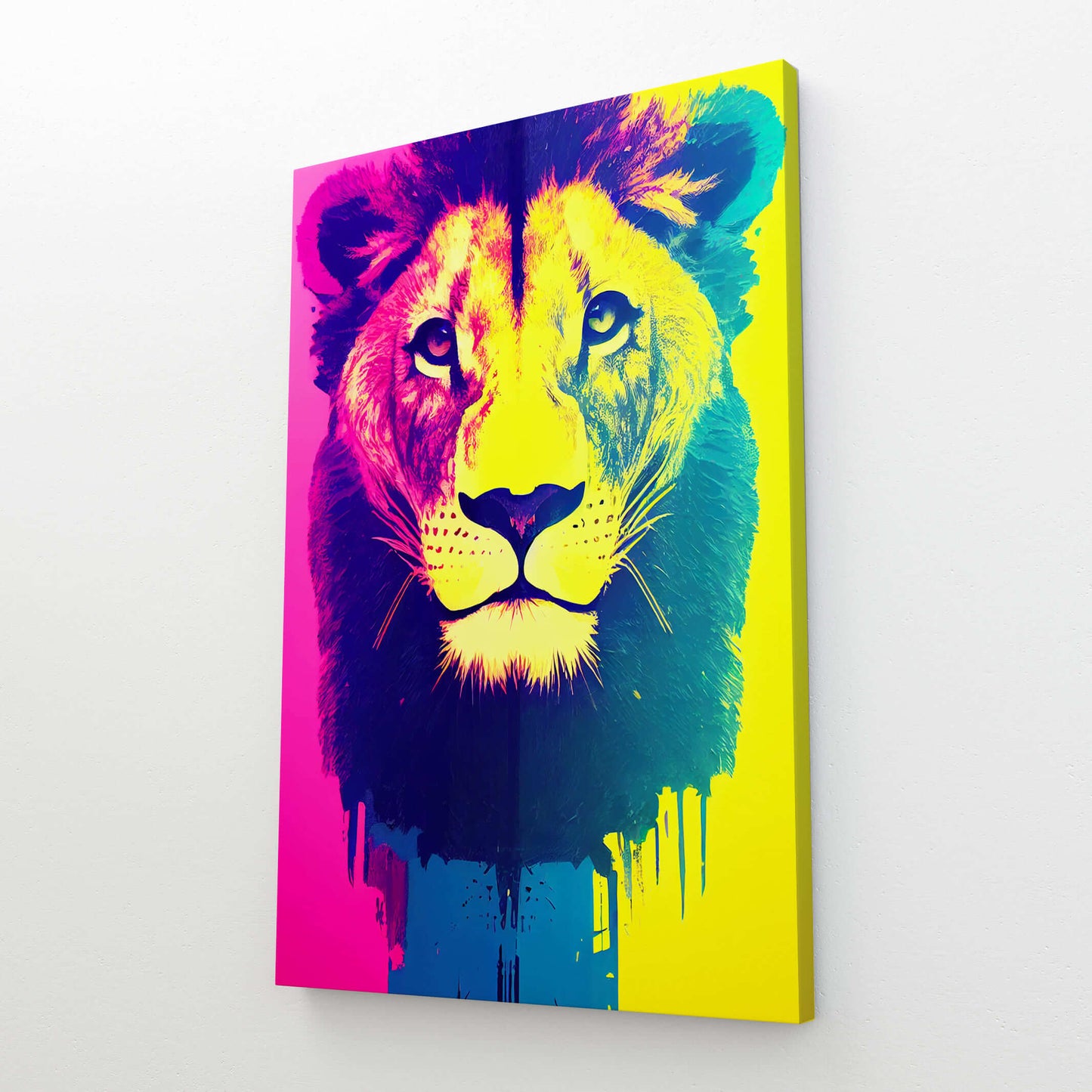 Lion Rainbow Art